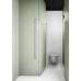 PURA závesná WC misa, Swirlflush, 36x50cm, cenere dual-mat