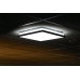 SILVER stropné LED svietidlo 28x28cm, 10W, 230V, 3000K/4000K/6500K, IP44, chróm