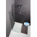 MODULAR SHOWER stena na inštaláciu na stenu, na pripojenie pevného panelu, 1000 mm