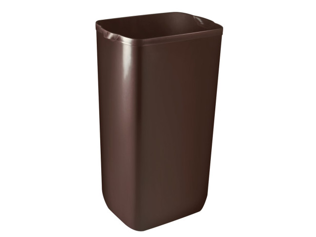 COLORED odpadkový kôš nástenný 23l, ABS, hnedá