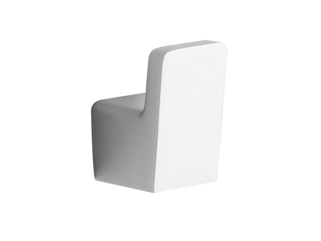 Štvorcový háčik, chróm