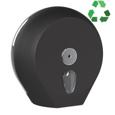 Držiak na toaletný papier ECOLORED max. Ø 23 cm, ABS, Soft Touch, matná čierna
