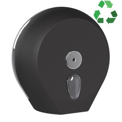 Držiak na toaletný papier ECOLORED max. Ø 23 cm, ABS, Soft Touch, matná čierna