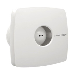 X-MART 10 kúpeľňový ventilátor axiálne, 15W, potrubia 100mm, biela