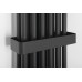 Vykurovacie teleso FEDE 1500x306 mm, 6 segmentov, čierne matné