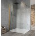 VARIO GOLD MATT jednodielna sprchová zástena na inštaláciu k stene, číre sklo, 1200 mm