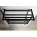 ELZOR elektrický sušiak uterákov 500x470mm, 50W, čierna mat