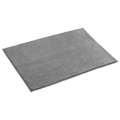 Kúpeľňová rohož CHENILL 50 x 80 cm, 100 % polyester, sivá