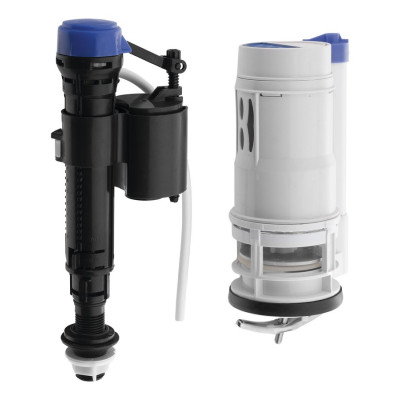 Splachovací mechanizmus pre detské WC combi