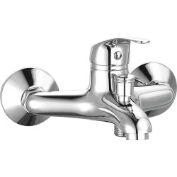 AQUALINE nástenná vaňová batéria, rozteč 150mm, chróm