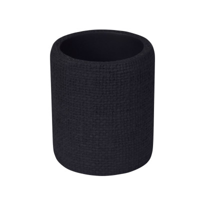 CRAFT stojaca sklenená pohár, čierna