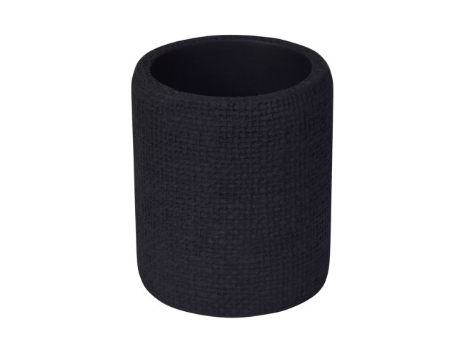 CRAFT stojaca sklenená pohár, čierna