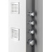 SPIRIT SQUARE termostatický sprchový panel nástenný, 250x1550mm, biela