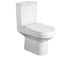 VERMET WC kombi misa, spodný/zadný odpad, biela