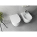 INFINITY bidet závesný, 36,5x53cm, biela