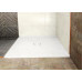 MIRAI sprchová vanička z liateho mramoru, štvorec 90x90x1,8cm, biela