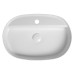 Keramické umývadlo na dosku INFINITY OVAL, 60 x 40 cm, terrazzo