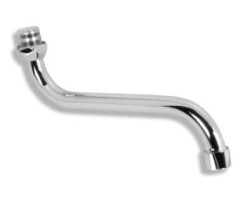 Výtokové ramienko 22 cm rúrkové chróm