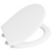 Toaletné sedadlo PHARO s LED podsvietením, funkciou Soft Close, Easy Take, biele
