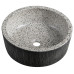 Keramické umývadlo PRIORI na dosku, Ø 41 cm, granit
