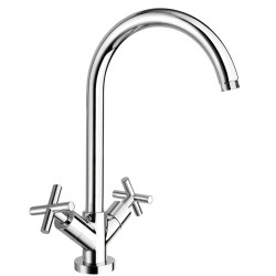 AXIA stojanová umývadlová batéria, chróm