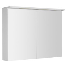 KAWA STRIP galéria s LED osvetlením 90x70x22cm, biela