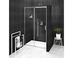 SIGMA SIMPLY sprchové dvere posuvné 1400 mm, číre sklo