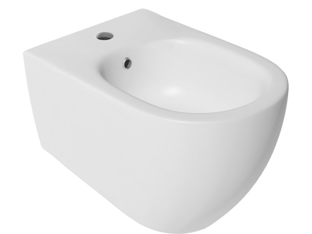 INFINITY bidet závesný, 36,5x53cm, biela mat