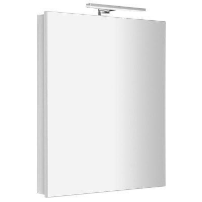 GRETA galerka s LED osvetlením, 60x70x14cm, biela mat