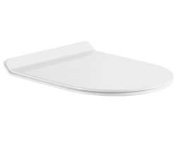 GALIA WC sedátko, SLIM, Soft Close, biela