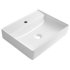 Keramická umývadlová misa CALLIS na dosku 52x42cm, biela Keramická umývadlová misa CALLIS na dosku 52x42cm, biela