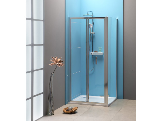 EASY LINE sprchové dvere skladacie 800mm, číre sklo