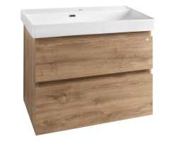 Umyvadlová skrinka ALTAIR 76x60x37cm, dub Emporio