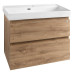 Umyvadlová skrinka ALTAIR 76x60x37cm, dub Emporio