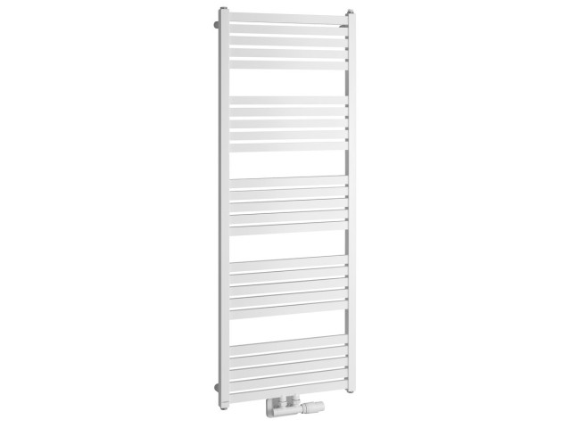 Priame vykurovacie teleso GRUNT 500x1330 mm, centrálne pripojenie, biele