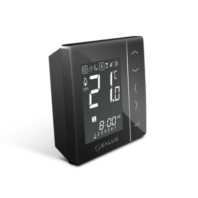 VS20BRF Bezdrôtový digitálny izbový termostat 4v1 (čierny)