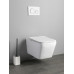PORTO závesná WC misa, Rimless, 36x52 cm, biela