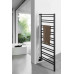 METRO SPACE vykurovacie teleso 550x1430 mm, do priestoru, čierna mat