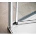 EASY LINE štvorcový sprchovací kút 700x700mm, skladacie dvere, L / P variant, číre sklo