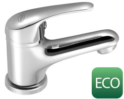 AQUALINE 35 umývadlová batéria bez výtoku, ECO kartuša, chróm