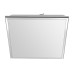 SILVER stropné LED svietidlo 28x28cm, 10W, 230V, 3000K/4000K/6500K, IP44, chróm