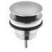 MINIMAL umývadlová výpust 5/4“, univerzálna, veľký kryt, nerez mat