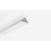 Mliečny kryt LED profilu KL6367-2, 2m