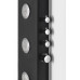 SPIRIT ROUND termostatický sprchový panel nástenný, 250x1550mm, čierna