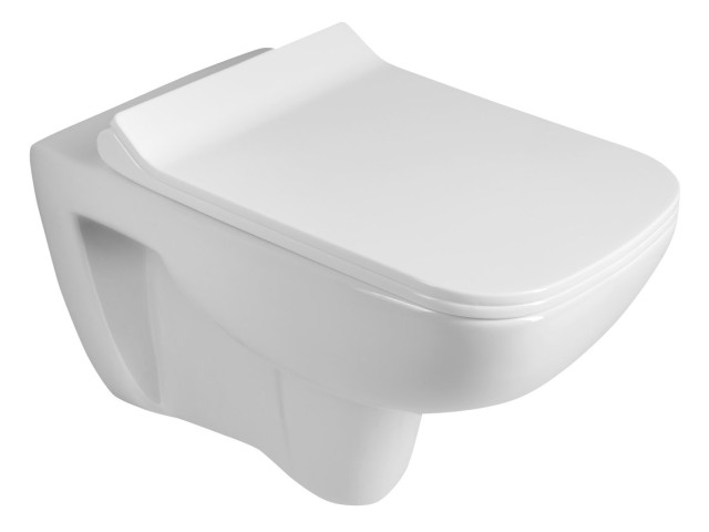 SPAZIA závesná toaletná misa 34x53cm, biela