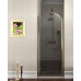 ANTIQUE sprchové dvere otočné, 800mm, ľavé, ČÍRE sklo, bronz