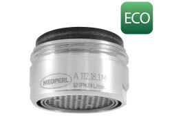 Úsporný perlátor NEOPERL 3,8 l/min, vonkajší závit M24x1, chróm