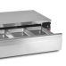 Kombinovaný chladiaci/mraziaci stôl 2 zásuvky TEFCOLD UD2-3