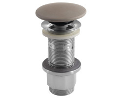 Umyvadlový vývod 5/4“, click-clack, betónová zátka, 10-80 mm, piesok