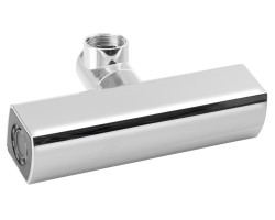 Univerzálny 3-v-1 adaptér na kohútik, vnútorný závit M22x1, ABS/chróm